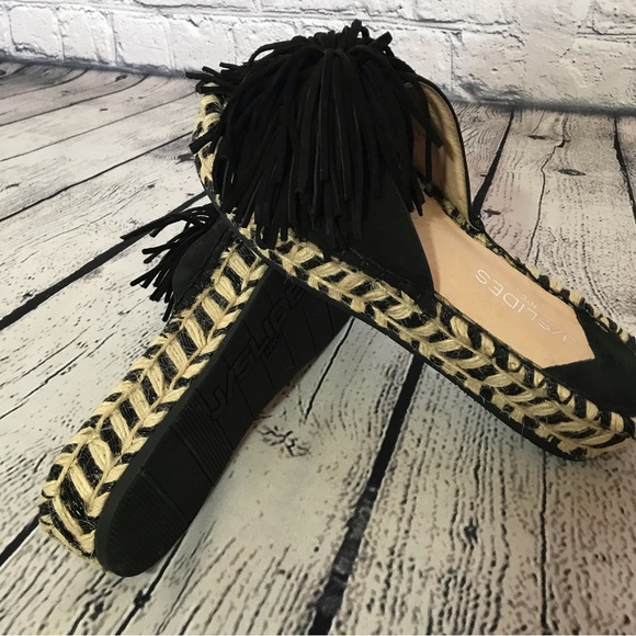 J-Slides Suede Leather Tassel Sandals - Picture 7 of 7